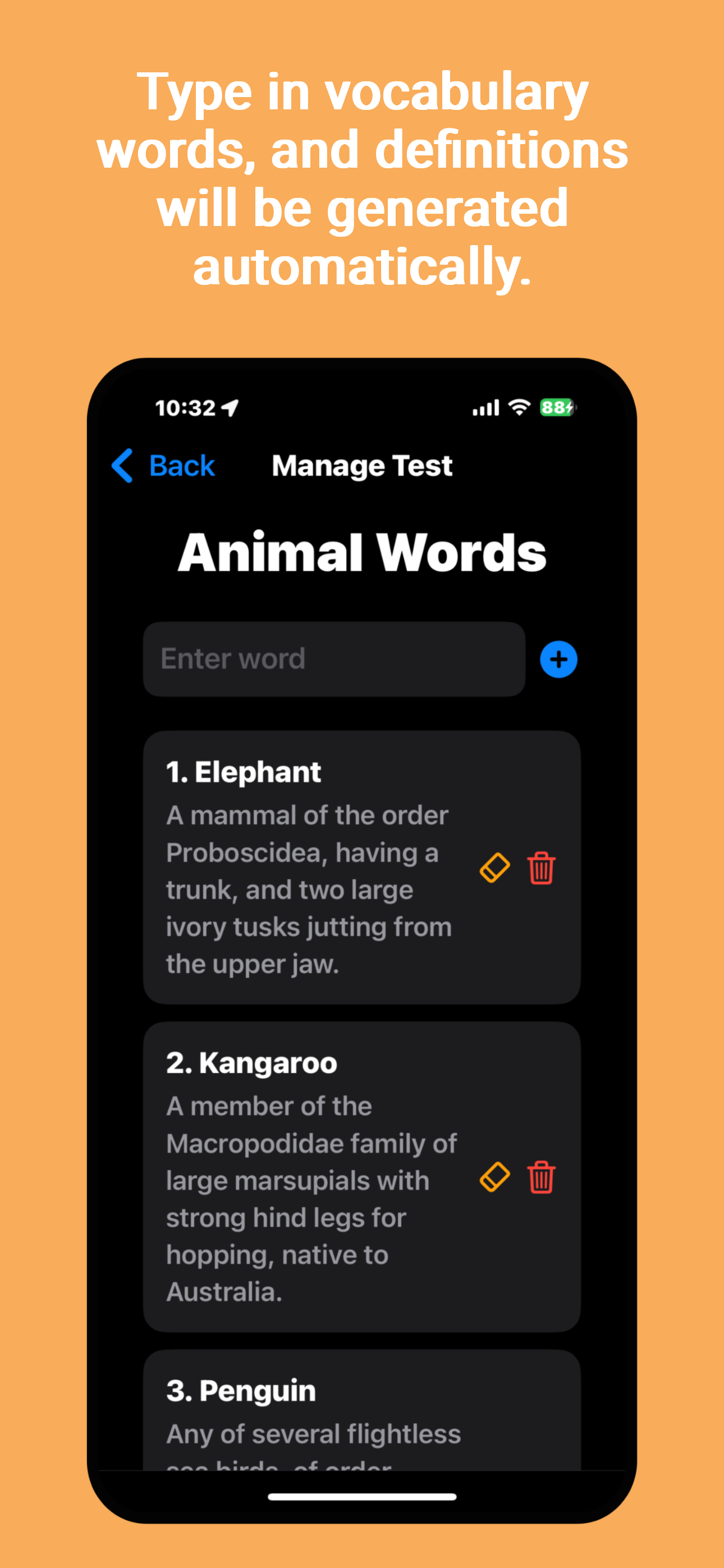 List view